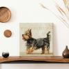 imageSullivans Darren Gygi Yorkshire Terrier Canvas Museum Quality Giclee Print Gallery Wrapped Handcrafted in USA 20quot W x 20quot L Multicolored