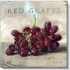 imageSullivans Darren Gygi Red Grapes Canvas Museum Quality Giclee Print Gallery Wrapped Handcrafted in USA 9quot W x 9quot L Purple
