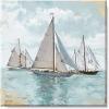 imageSullivans Darren Gygi Sailboats Canvas Museum Quality Giclee Print Gallery Wrapped Handcrafted in USA 5quot W x 5quot L Multicolored