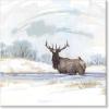 imageSullivans Darren Gygi Winter Elk Giclee Wall Art Gallery Wrapped Handcrafted in USA Wall Art Wall Decor Home Dcor Handed Painted