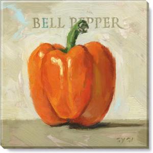 imageSullivans Darren Gygi Bell Pepper Giclee Wall Art  Wall Art Canvas Prints Wall Dcor Artwork 14quot L x14 W x1 H