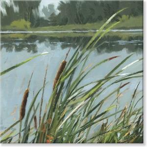 imageSullivans Darren Gygi Cattails Giclee Wall Art Wall Art Canvas Prints Wall Dcor Artwork 9quot L x9 W x1 H