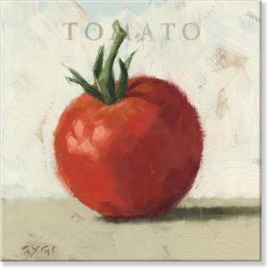 imageSullivans Darren Gygi Garden Tomato Giclee Wall Art Gallery Wrapped Handcrafted in USA Wall Art Wall Decor Home Dcor Handed Painted