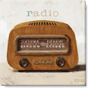 imageSullivans Darren Gygi Radio Giclee Wall Art  Wall Art Canvas Prints Wall Dcor Artwork 5quot L x5 W x1 H