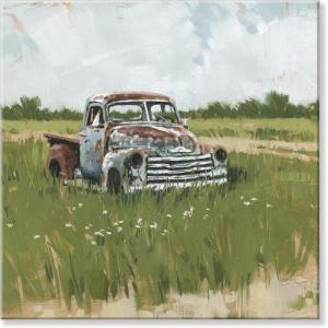 imageSullivans Darren Gygi Rusty Truck Giclee Wall Art Gallery Wrapped Handcrafted in USA Wall Art Wall Decor Home Dcor Handed Painted
