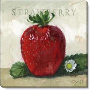 imageSullivans Darren Gygi Strawberry Giclee Wall Art  Wall Art Canvas Prints Wall Dcor Artwork 9quot L x9 W x1 H