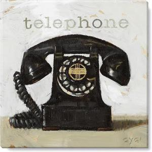 imageSullivans Darren Gygi Telephone Giclee Wall Art  Wall Art Canvas Prints Wall Dcor Artwork 14quot L x14 W x1 H