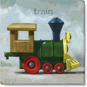 imageSullivans Darren Gygi Train Giclee Wall Art  Wall Art Canvas Prints Wall Dcor Artwork 9quot L x9 W x1 H