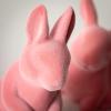 imageSulivans Pink Baby Bunny Figurine Set of 2 Perfect for a Table Centerpiece Mantels and Shelf Decoration Small Statue for Indoor Spring Decor for Home Office PatioPink
