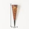 imageSullivans 13quot Copper Pyramid Ground Spike Solar Powered Light for Outside Garden Decorative Landscape Yard Stakes Outdoor Solar Light Yard Accessories13 Pyramid