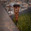 imageSullivans 13quot Copper Pyramid Ground Spike Solar Powered Light for Outside Garden Decorative Landscape Yard Stakes Outdoor Solar Light Yard Accessories13 Pyramid