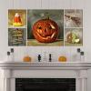 imageSullivans Darren Gygi Candy Corn Canvas Museum Quality Giclee Print Gallery Wrapped Handcrafted in USA 20quot W Orange