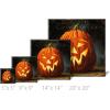 imageSullivans Darren Gygi Carved Pumpkin Canvas Museum Quality Giclee Print Gallery Wrapped Handcrafted in USA 9quot W Orange