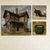 imageSullivans Darren Gygi Cauldron Canvas Museum Quality Giclee Print Gallery Wrapped Handcrafted in USA 5quot W Black