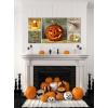 imageSullivans Darren Gygi Jack OLantern Canvas Museum Quality Giclee Print Gallery Wrapped Handcrafted in USA 9quot W Orange