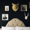 imageSullivans Darren Gygi Moose Canvas Museum Quality Giclee Print Gallery Wrapped Handcrafted in USA 14quot W Brown