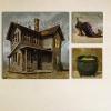 imageSullivans Darren Gygi Witchs Shoe Canvas Museum Quality Giclee Print Gallery Wrapped Handcrafted in USA 5quot W Black