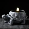 imageSullivans Gray Stone Hedgehog Water Fountain with Easy Setup Pump and LED Light Small Desk Waterfall for Meditation Indoor or Outdoor Garden Patio Living Room and Office Home DcorTortoise