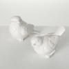 imageSulivans White Stoneware Bird Ceramic Figurine Set of 2 Perfect for a Table Centerpiece Mantels and Shelf Decoration Small Statue for Indoor Spring Decor for Home Office Patio