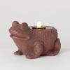 imageSullivans Copper Dog Water Fountain with Easy Setup Pump and LED Light Small Desk Waterfall for Meditation Indoor or Outdoor Garden Patio Living Room and Office Home DcorFrog