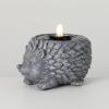 imageSullivans Gray Stone Hedgehog Water Fountain with Easy Setup Pump and LED Light Small Desk Waterfall for Meditation Indoor or Outdoor Garden Patio Living Room and Office Home DcorHedgehog
