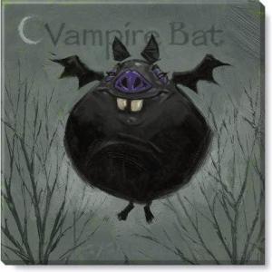 imageSullivans Darren Gygi Vampire Canvas Museum Quality Giclee Print Gallery Wrapped Handcrafted in USA 5quot W Black