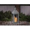 imageSterno Home GL43858 Hanging Farmhouse LED Light Flameless Candle Lantern 235 in GreyGray