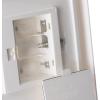 imageSterno Home GL43858 Hanging Farmhouse LED Light Flameless Candle Lantern 235 in GreyWhite