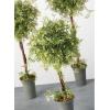 imageSullivans Artificial Set of 3 Wisteria Topiary 30quot H 26quot H ampamp 245quot H Green Everyday Home Decor Artificial Plants Indoor Artificial Greenery Room Kitchen Office ampamp Bathroom Dcor Fake Plants