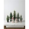 imageSullivans Tabletop Set of 2 Mini Cedar Trees Christmas Dcor Trees Holiday Decor Christmas Tabletop Trees Mantle Decor Christmas Decorations