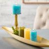 imageSullivans Vance Kitira Pillar Candle Set of 2 6Inch Sea Blue Candle Sets CleanBurning EnvironmentalFriendly Unscented HandPoured Wax Candles Home Dcor CT246SEAKITBlue