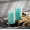 imageSullivans Vance Kitira Pillar Candle Set of 2 6Inch Sea Blue Candle Sets CleanBurning EnvironmentalFriendly Unscented HandPoured Wax Candles Home Dcor CT246SEAKITSea Blue