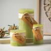 imageSullivans Vance Kitira Set of 3 Pillar Candles Blue Candle Set CleanBurning EnvironmentalFriendly Scentless RealWax Candles Home DcorGreen Grape