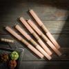 imageSullivans Vance Kitira Timber Taper Set of 12 Candles CleanBurning EnvironmentalFriendly Scentless RealWax Candles Home Dcor Hosting DcorPink
