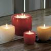 imageTimber Brown Sugar Goblet Candle 625quot 3Wick Mottled Wax Shell Unscented 50Hour Burn Time Perfect for Christmas Dcor ampamp GiftsMelon White