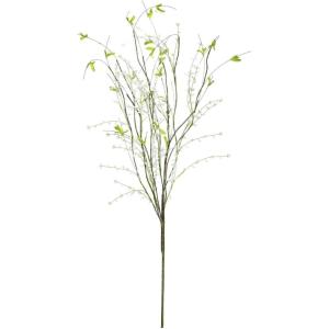 imageSullivans Mini Leaf Foliage Spray 48Inch Green Stem Branch Greenery Stems Artificial Fake Flower Lifelike Centerpiece for Home Office Weddings and Gifts Decor40 Berry Leaf Branch