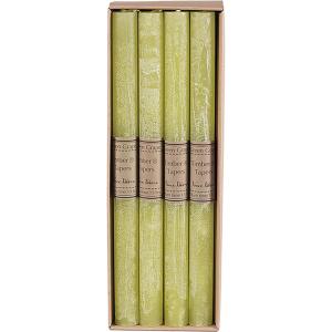 imageSullivans Vance Kitira Timber Taper Set of 12 Candles CleanBurning EnvironmentalFriendly Scentless RealWax Candles Home Dcor Hosting DcorGreen