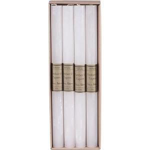 imageSullivans Vance Kitira Timber Taper Set of 12 Candles CleanBurning EnvironmentalFriendly Scentless RealWax Candles Home Dcor Hosting DcorOffWhite