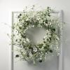 imageSullivans 2175 Inch Mixed Flower Wreath Spring and Summer Artificial Wreath Everyday Wreath Front Door Wreaths Indoor ampamp Outdoor Wreaths Door Entryway Porch DcorDaisy And Eucalyptus