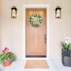 imageSullivans 2175 Inch Mixed Flower Wreath Spring and Summer Artificial Wreath Everyday Wreath Front Door Wreaths Indoor ampamp Outdoor Wreaths Door Entryway Porch DcorDogwood