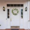 imageSullivans 2175 Inch Mixed Flower Wreath Spring and Summer Artificial Wreath Everyday Wreath Front Door Wreaths Indoor ampamp Outdoor Wreaths Door Entryway Porch DcorDogwood