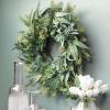 imageSullivans 22 Inch Eucalyptus and Sage Wreath Spring and Summer Artificial Wreath Everyday Wreath Front Door Wreaths Indoor ampamp Outdoor Wreaths Door Entryway Porch DcorCEUCWR