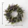 imageSullivans 22 Inch Vine Wreath Spring and Summer Artificial Wreath Everyday Wreath Front Door Wreaths Indoor ampamp Outdoor Wreaths Door Entryway Porch DcorLavender