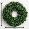 imageSullivans 23 Inch Boxwood Wreath Spring and Summer Artificial Wreath Everyday Wreath Front Door Wreaths Indoor ampamp Outdoor Wreaths Door Entryway Porch Dcor