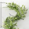 imageSullivans 5 ft Yellow Wildflower Garland Artificial Greenery Decor for All Seasons Perfect for Weddings Fireplace Mantels Dining and Living RoomsWhite Berry