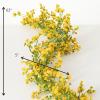 imageSullivans 5 ft Yellow Wildflower Garland Artificial Greenery Decor for All Seasons Perfect for Weddings Fireplace Mantels Dining and Living RoomsYellow Wildflower