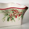 imageSullivans Ceramic Christmas Cardinal Serving Bowl Ice Cream Dessert Salad and Pasta Holiday Dinnerware Dishes
