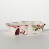 imageSullivans Ceramic Christmas Cardinal Serving Bowl Ice Cream Dessert Salad and Pasta Holiday Dinnerware Dishes