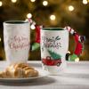 imageSullivans Ceramic Christmas Merry Christmas Mug Set of 2 Holiday Hot Chocolate Coffee Latte Tea Cups Perfect for Holiday Gifts