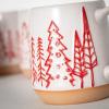 imageSullivans Ceramic Christmas tis The Season Mugs Set of 4 Holiday Hot Chocolate Coffee Latte Tea Cups Perfect for Holiday Gifts